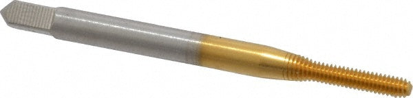 Balax 10282-01T Thread Forming Tap #2-56 UNC, 3B Class of Fit, Bottoming Chamfer, High-Speed Steel, Titanium Nitride Finish