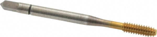 Balax 11287-01T Thread Forming Tap #6-32 UNC, Bottoming Chamfer, High-Speed Steel, Titanium Nitride Finish