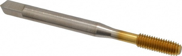 Balax 12185-01T Thread Forming Tap #10-32 UNF, 2B Class of Fit, Bottoming Chamfer, High-Speed Steel, Titanium Nitride Finish