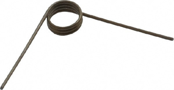 Gardner Spring GT1709309-MR 90° Deflection Angle, 0.16" OD, 0.017" Wire Diam, 3-1/4 Coils, Torsion Spring