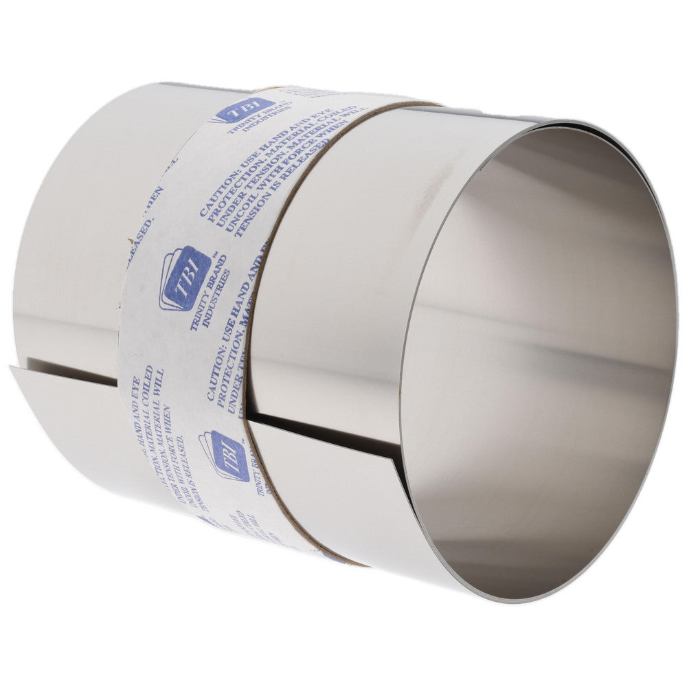 Trinity Brand Industries M-SN-20 Shim Stock 0.02'' Thick, 50'' Long, 6" Wide, 302 Stainless Steel