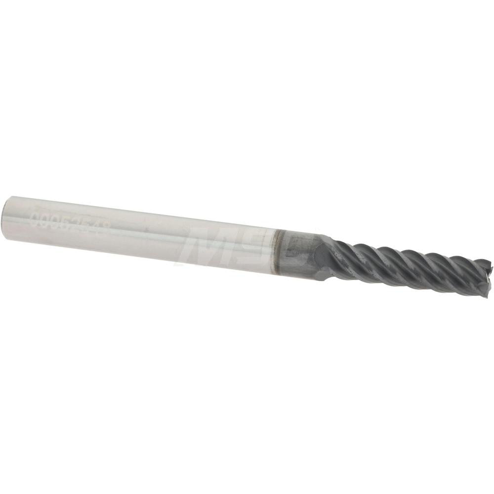 Accupro 95168307 Square End Mill 5/32" Dia, 9/16" LOC, 5 Flutes, Solid Carbide