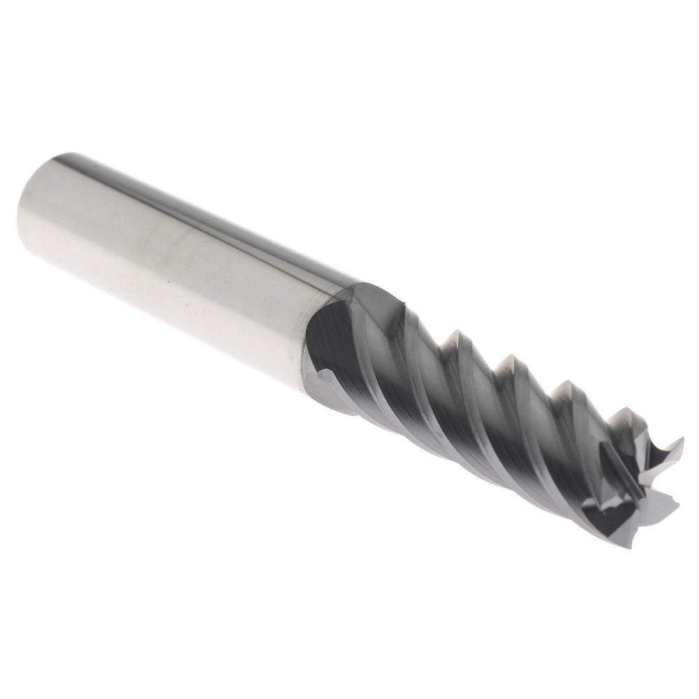 Accupro 95168394 Square End Mill 0.3438" Dia, 1" LOC, 0.375" Shank Dia, 2.5" OAL, 5 Flutes, Solid Carbide