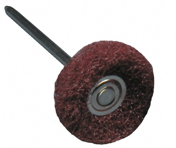 Superior Abrasives A018710 Deburring Disc 1-1/2" Dia, Medium Grade, Aluminum Oxide