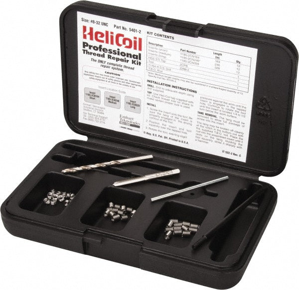 Heli-Coil 5401-2 Thread Repair Kit Threaded Insert