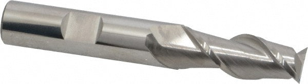 Kyocera SGS Precision Tools 34515 Square End Mill 1/2" Dia, 1-1/4" LOC, 2 Flutes, Solid Carbide