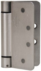 Best 711422156 Specialty Hinges Hinge Material Steel Hinge Type Spring Mount Type Full-Mortise Finish Satin Chrome Load Capacity 200lb Door Leaf Height 4