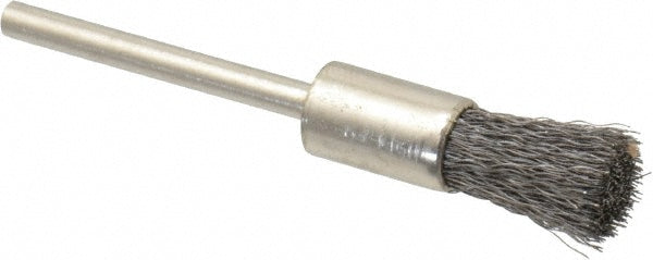 Osborn 0007569500 End Brushes 5/16" Dia, Steel, Crimped Wire