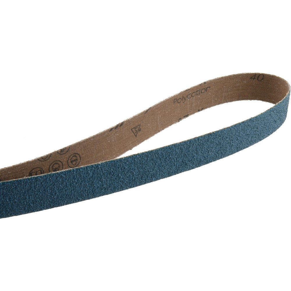 ABRASIVES-SOUTH, INC. 1 X 42 40 GR Abrasive Belt 1" Wide, 42" OAL, 40 Grit, Zirconia Alumina