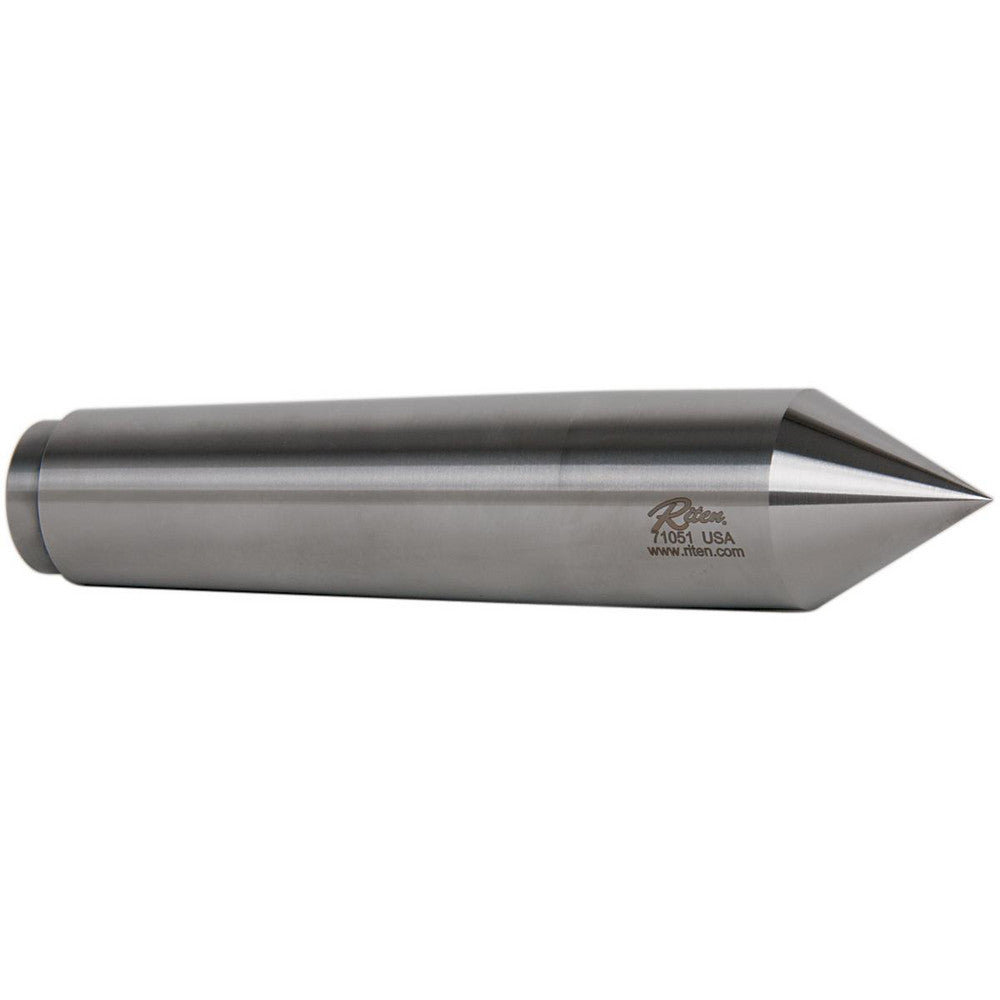 Riten 71051 1.748" Head Diam, Hardened Tool Steel Standard Point Solid Dead Center