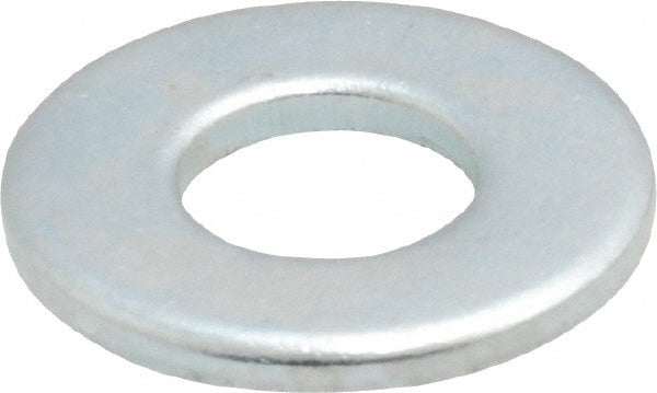 Value Collection FWSIS0250-10LBBX 1/4" Screw SAE Flat Washer Steel, Zinc-Plated
