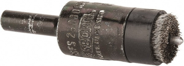 Osborn 0003075300 End Brushes 1/2" Dia, Stainless Steel