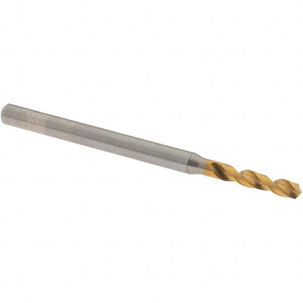 OSG 8595229 Screw Machine Length Drill Bit 2.29 mm (0.0902) Dia, 130 deg, Vanadium High Speed Steel