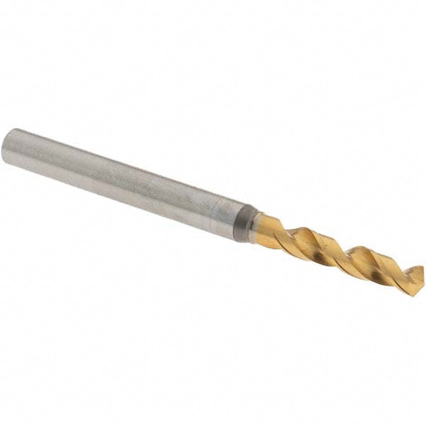 OSG 8595315 Screw Machine Length Drill Bit 3.15 mm (0.1240) Dia, 130 deg, Vanadium High Speed Steel