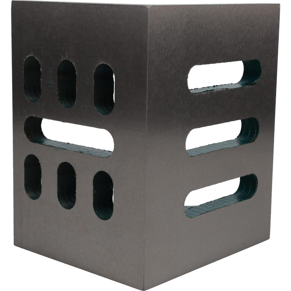 Value Collection 418-4525 6" Wide x 4-1/2" Deep x 5" High Cast Iron Partially Machined Angle Plate