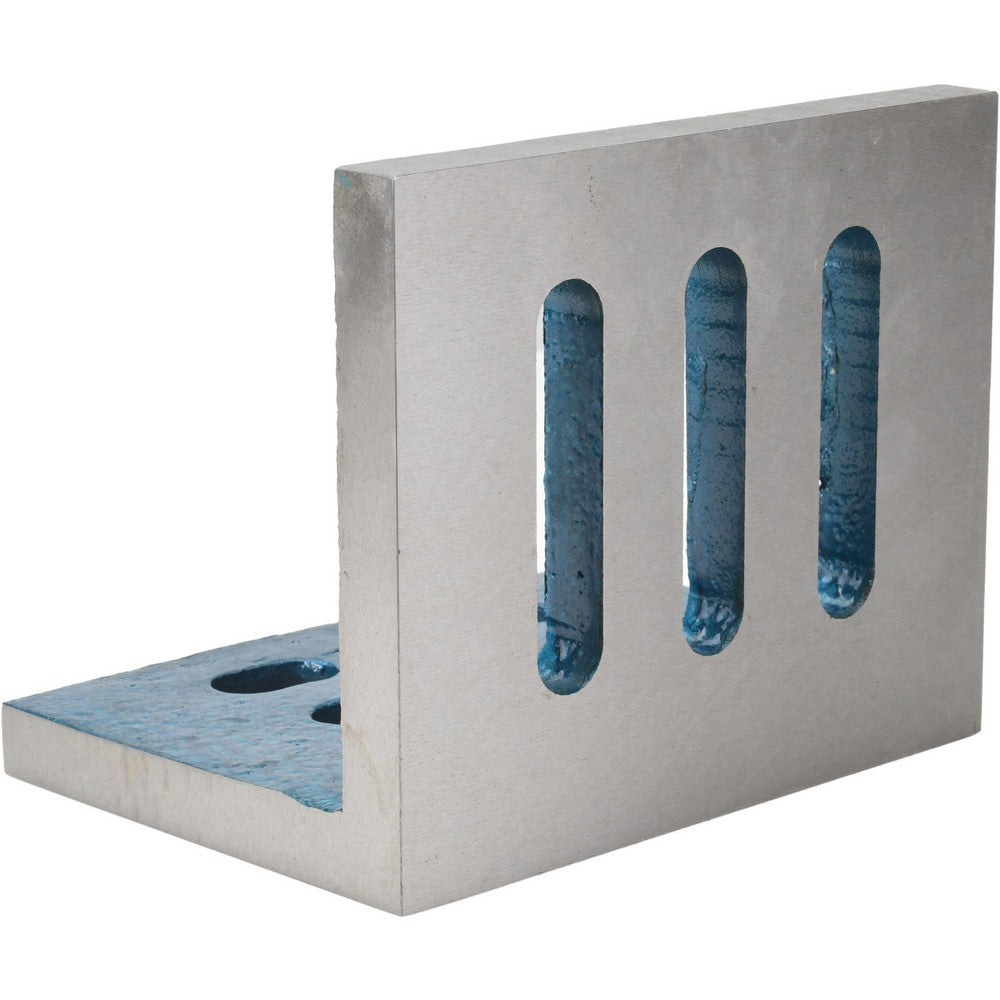 Value Collection 418-4725 6" Wide x 4-1/2" Deep x 5" High Cast Iron Partially Machined Angle Plate