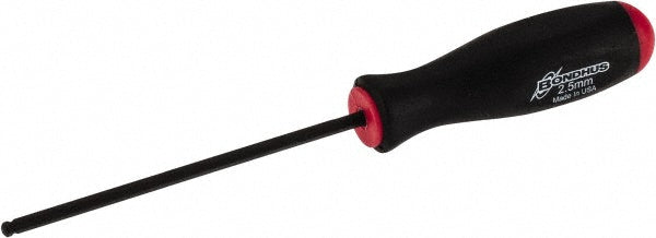 Bondhus 10654 2.5mm Hex Ball End Driver