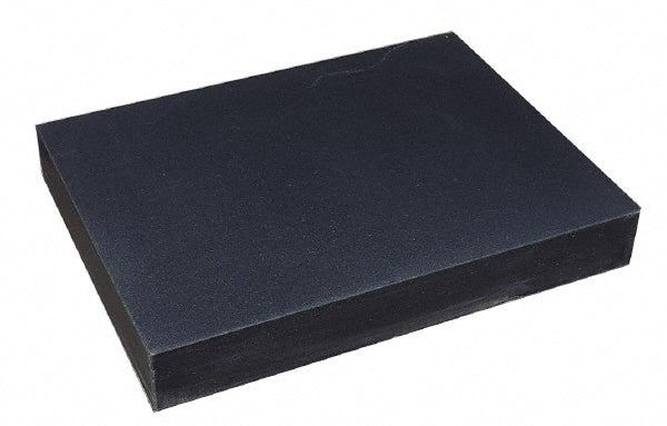 Value Collection 640-0142 Inspection Surface Plate 24" Long, 3" Thick, Granite, 2-Ledge, B Grade