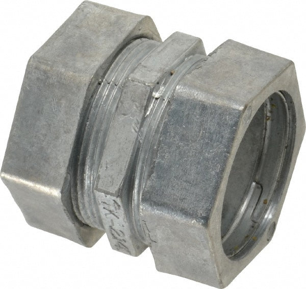 Thomas & Betts TK214SC Conduit Coupling For EMT, Die Cast Zinc, 1-1/4" Trade Size