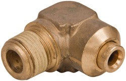 Norgren 95433118M Push-To-Connect Tube to Male & Tube to Male NPT Tube Fitting 3/8" Thread, 1/4" OD