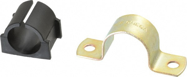 ZSI 014M017 7/8" Tube, Steel, Zinc Plated Tube Strap with Cushion