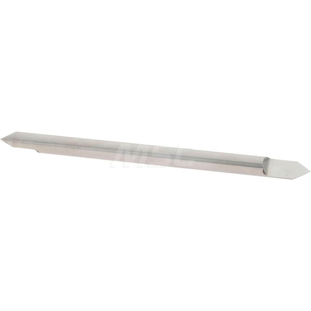 Accupro 00199612 1/4" Dia Single 60° Conical Point End Solid Carbide Split-End Blank