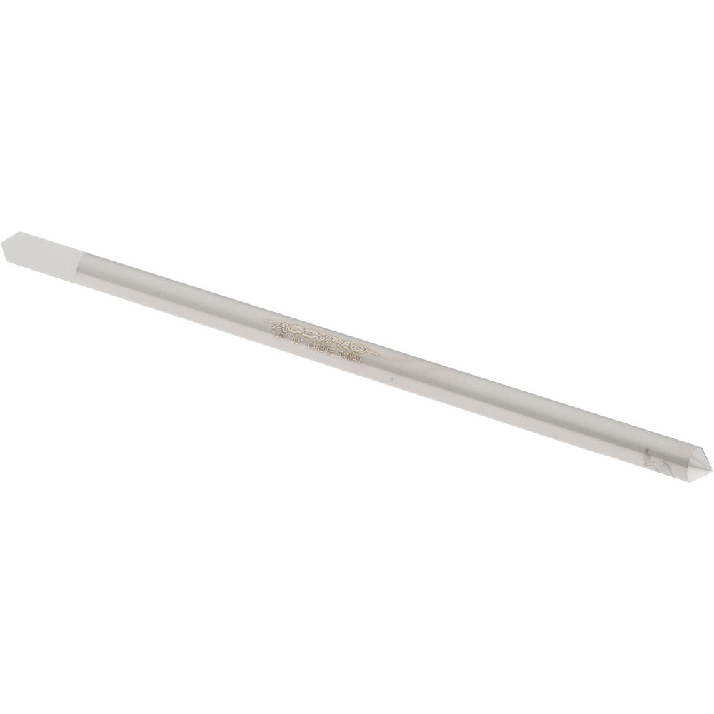 Accupro 00199695 1/8" Dia Single 90° Conical Point End Solid Carbide Split-End Blank