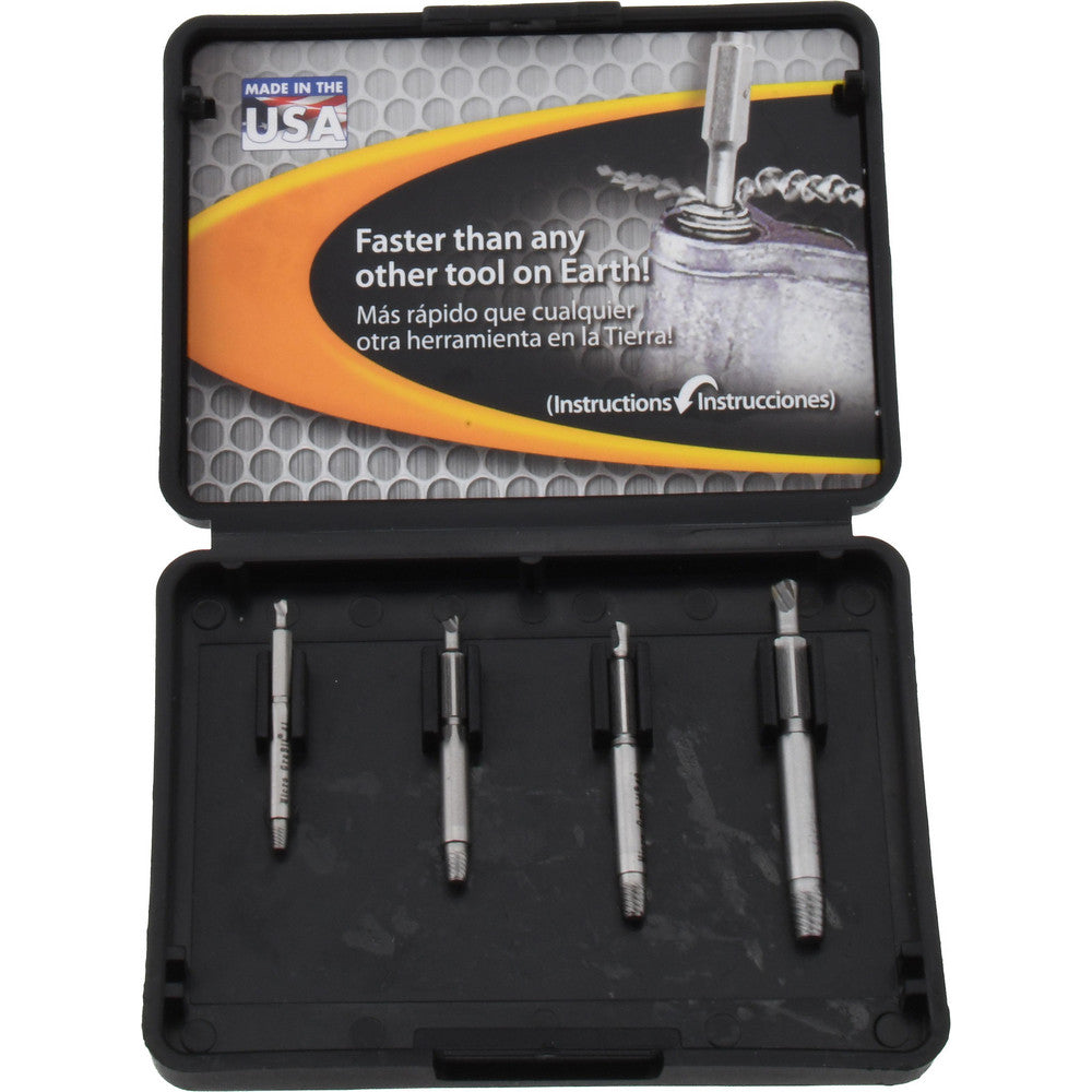 Alden 4507P Screw Extractor & Drill 4 Pc