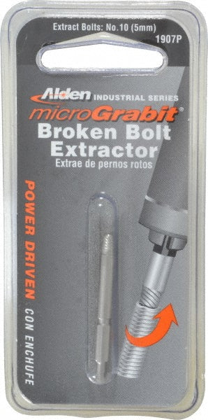 Alden 1907P Screw Extractor Size #10 & M5, for 5 mm Screw