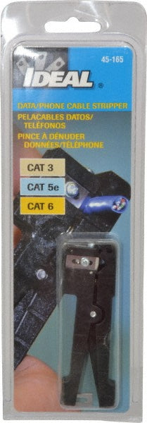 Ideal 45-165 Cable Tools & Kit Use with Cat5, CB Antenna Cable, SJ Cord, SJT Cord, SO Cord, Tightly-Wrapped Stranded Cable & Twisted Pair Wire