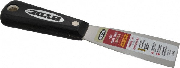 Hyde Tools 01040 Putty Knife Stainless Steel, 1-1/2" Wide