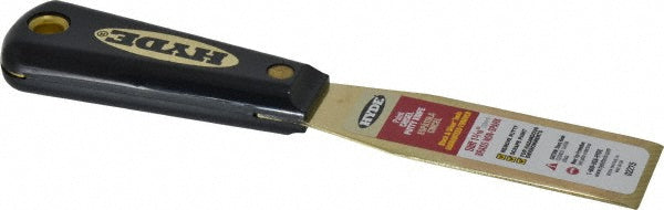 Hyde Tools 02215 Putty Knife Brass, 1-5/16" Wide