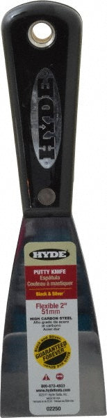 Hyde Tools 02250 Putty Knife Steel, 2" Wide