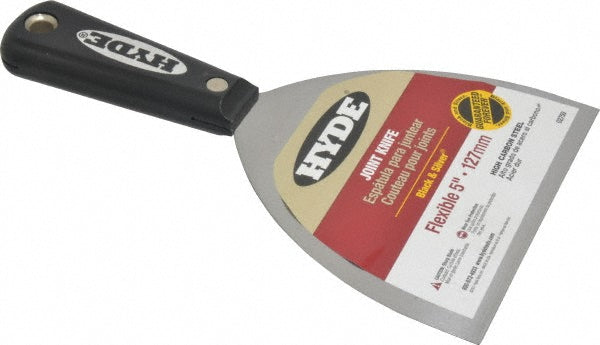 Hyde Tools 02750 Taping Knife Carbon Steel, 5" Wide