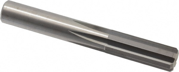 M.A. Ford 27256250 Chucking Reamer 9/16" Dia, 4" OAL, 1-1/2" Flute Length, Straight Flute, Straight-Cylindrical Shank, Solid Carbide