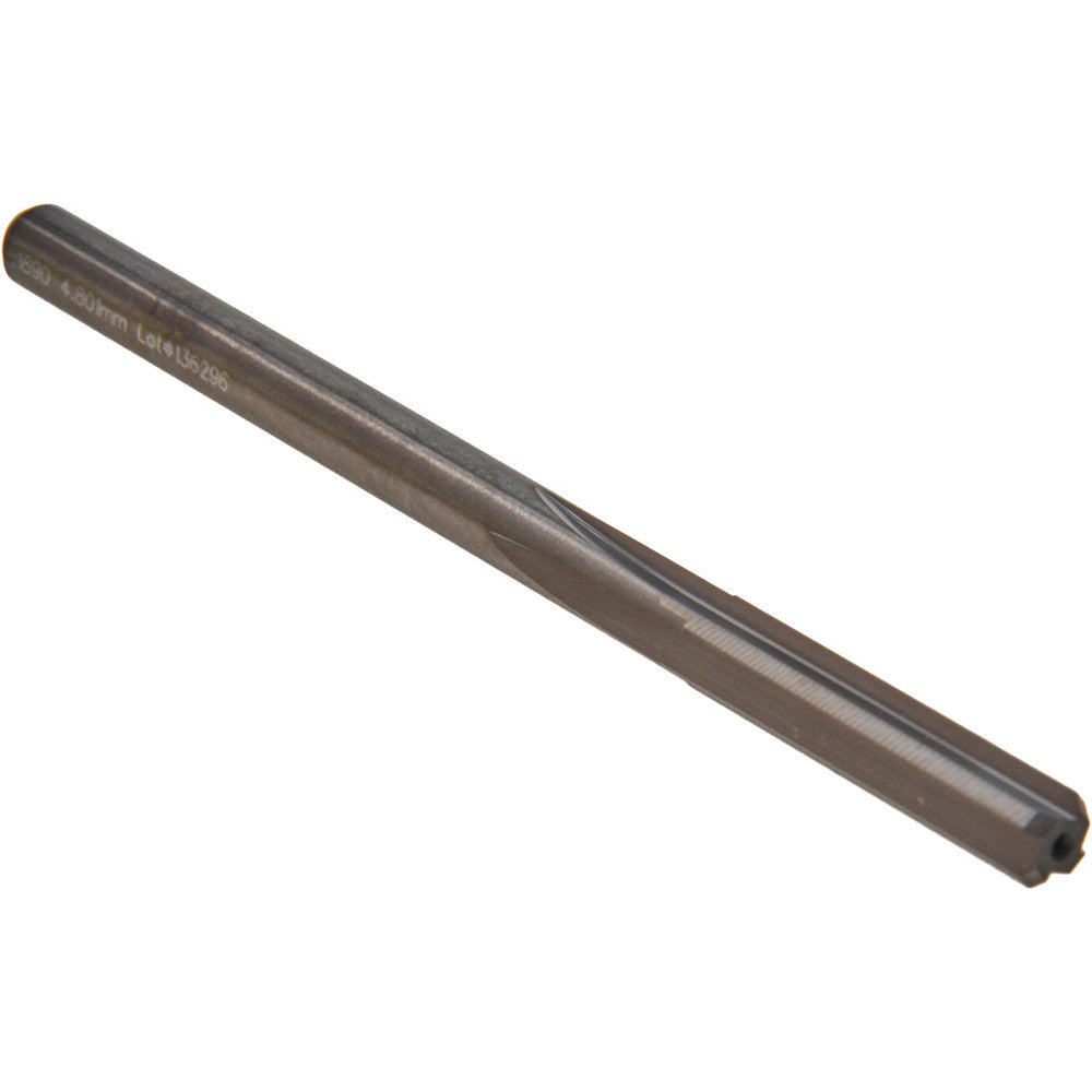 M.A. Ford 27218900 Chucking Reamer #12, 2-3/4" OAL, 7/8" Flute Length, Straight Flute, Straight-Cylindrical Shank, Solid Carbide