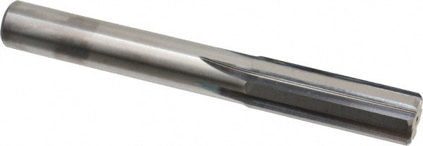 M.A. Ford 27249900 Chucking Reamer 0.4990" Dia, 4" OAL, 1-1/2" Flute Length, Straight Flute, Straight-Cylindrical Shank, Solid Carbide