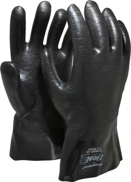 SHOWA 6780R-10 Chemical Resistant Gloves SHOWA® Size Large, 26.00 mil, Neoprene-Coated, Neoprene, Supported, General Purpose Chemical Resistant Gloves