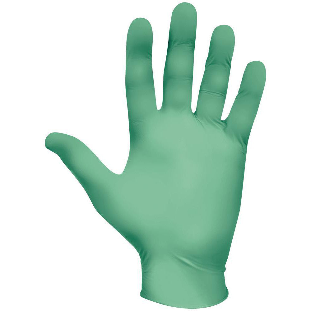 SHOWA 1005M Disposable Glove Size Medium, 5.0 mil, Latex Coated, Latex, General Purpose Grade, Powdered