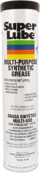 Super Lube 41150 General Purpose Grease 400 g Cartridge, Synthetic with Syncolon