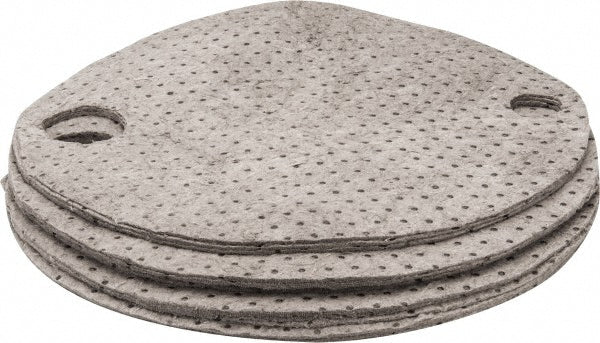 Brady SPC Sorbents DTA25 Drum Top Pads Total Package Absorption Capacity 6 Overall Diameter 22 Drum Compatibility 55 Gal. Drums w/1 & 2 Holes Material Polypropylene Features Highly Versatile