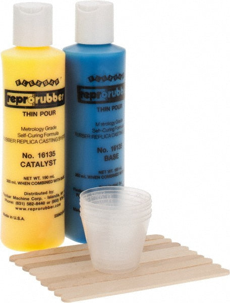 Flexbar 16135 Casting Thin Pour Casting Material 380 mL Assorted Containers