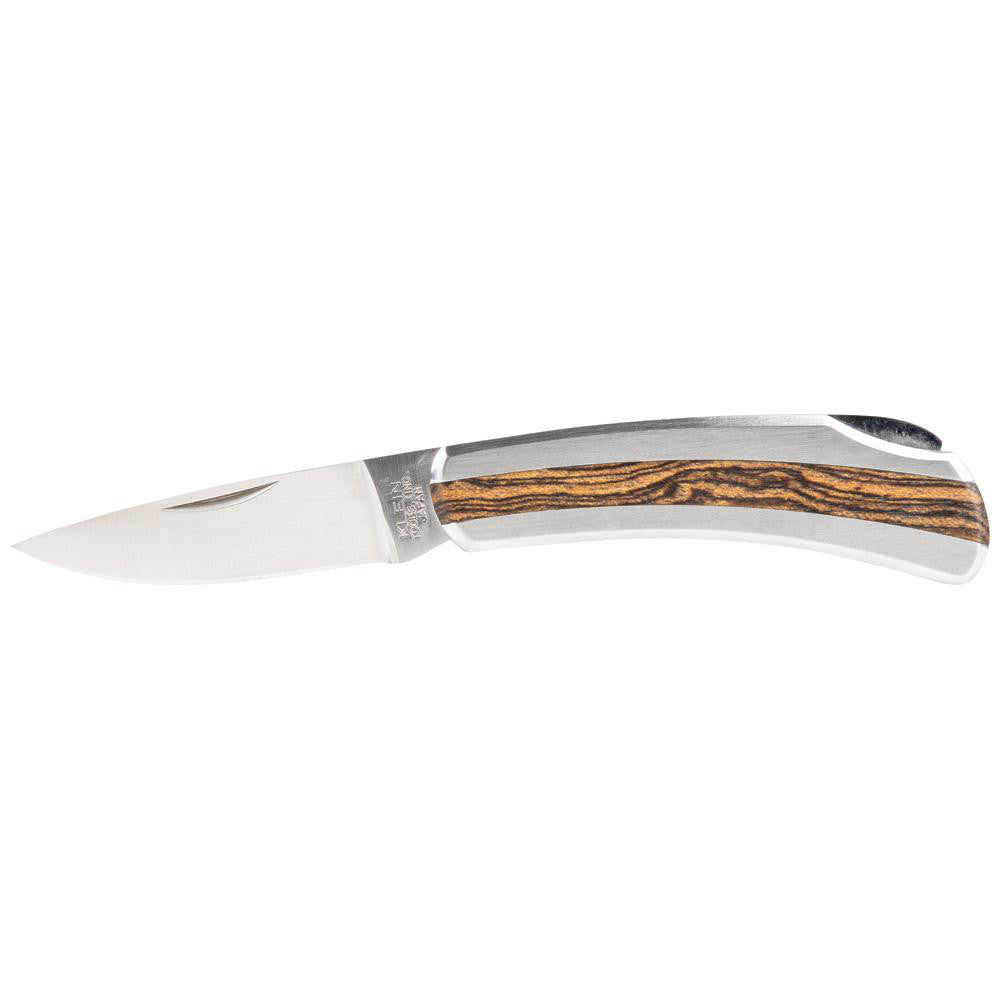 Klein Tools 44033 2" Blade, 5" OAL, Drop Point Folding Knife