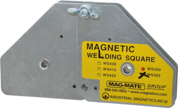Mag-Mate WS302 7-5/8" Wide x 1-3/8" Deep x 3-3/4" High, Rare Earth Magnetic Welding & Fabrication Square