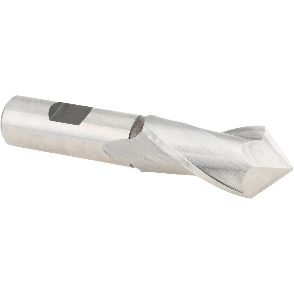Melin Tool 15458 Drill Mill 1" Dia, 2" LOC, 2 Flutes, 90 ° Point, Cobalt