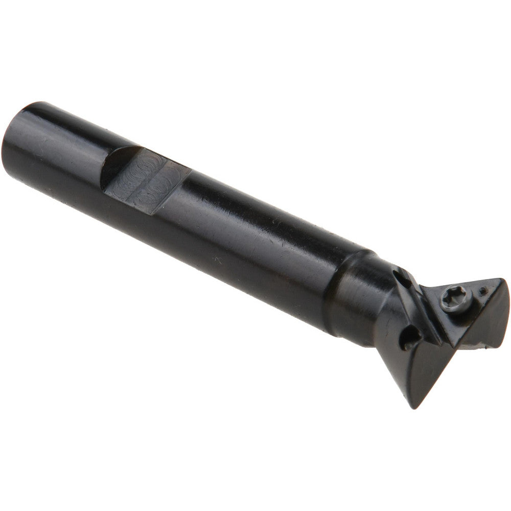 Dorian Tool 73310165245 60° Included Angle, 3/4" Max Cutting Diam, 3/8" Shank Diam, TDEX 110204-EN Insert Style, Indexable Dovetail Cutter