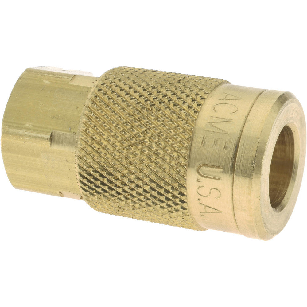 Coilhose Pneumatics A900B4F Pneumatic Hose Coupling 1/4" Thread, 1/4" Body Dia, Acme Interchange