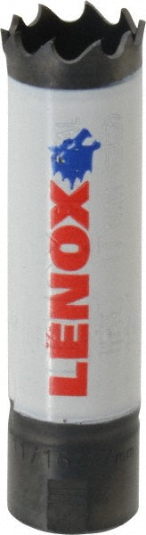 Lenox 3001111L Hole Saw 11/16" Saw Dia, 1-1/2" Cut Depth