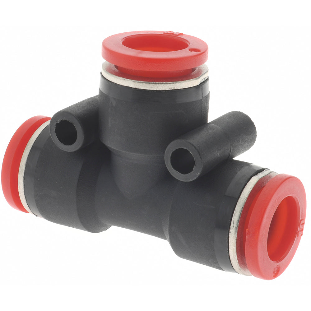 Norgren C00601000 Push-To-Connect Tube to Tube Tube Fitting Union Tee
