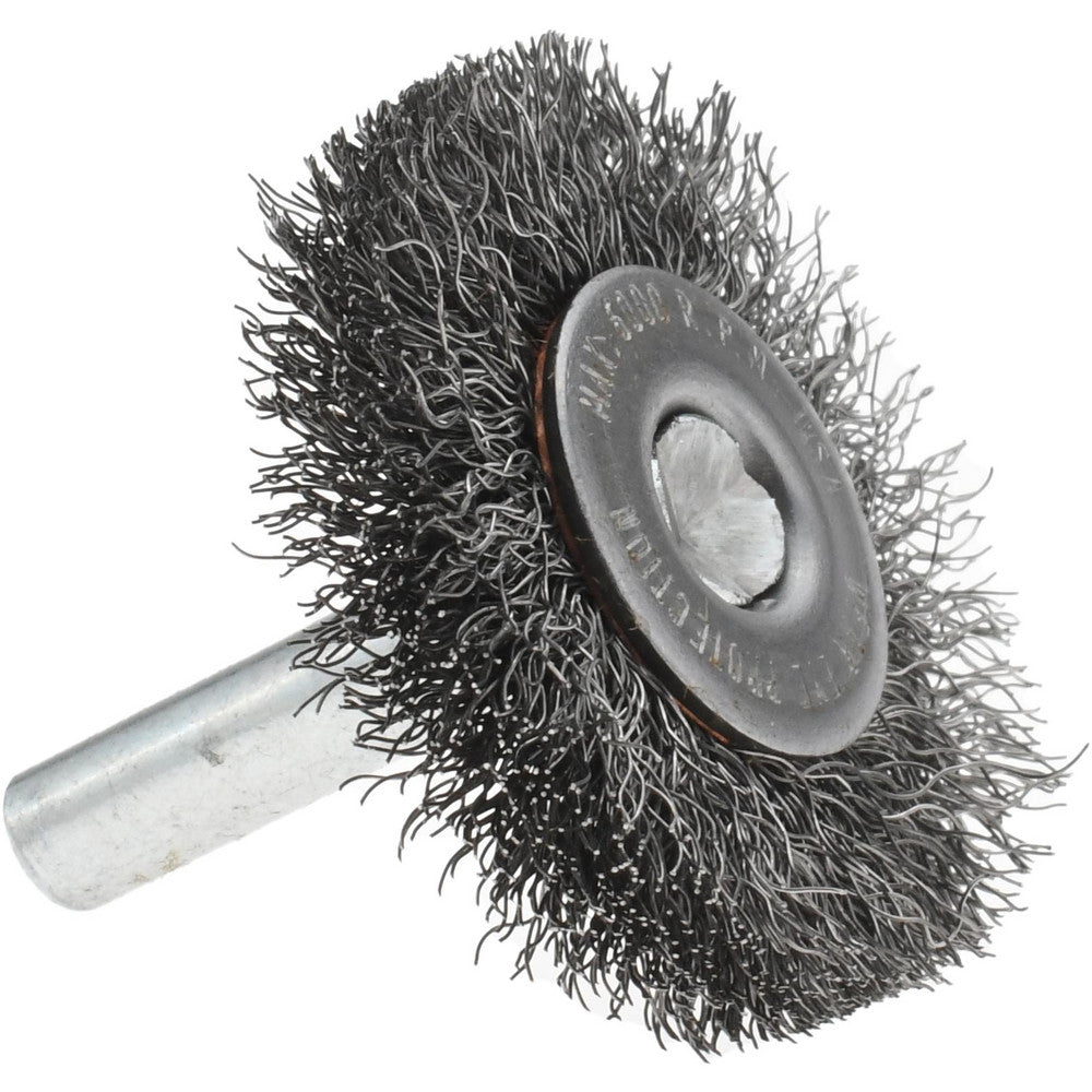 PRIVATE BRANDS SPECIALTY, INC. PB84016 Wheel Brush 1-1/2" Wheel Dia, Crimped